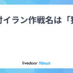 米の対イラン作戦名は日本語訳「猛烈な怒り」