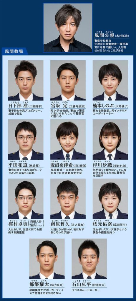 Netflixで独占配信中の木村拓哉主演『教場 Reunion』2月14日にフジテレビで地上波 初放送