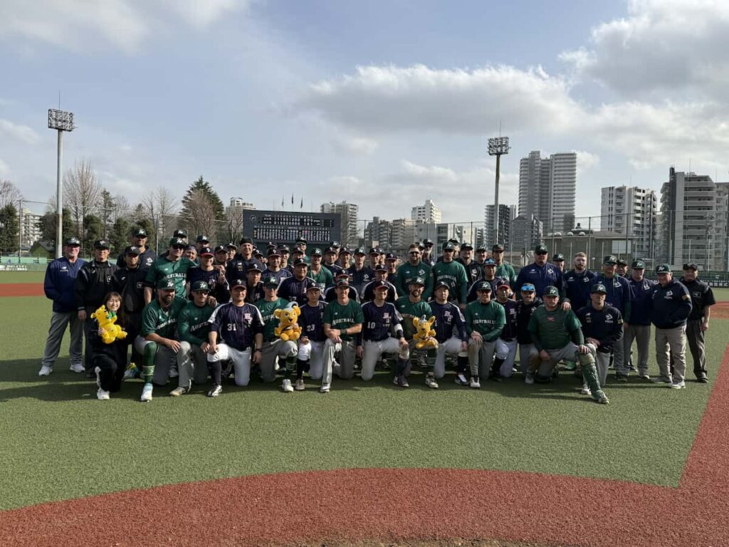 【野球】WBCオーストラリア代表、「消防士」の主将の豪快な一発も飛び出し、警視庁相手に大暴れで3連勝！