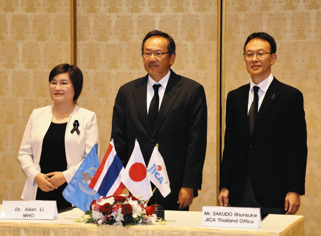 茂木外相、ミャンマー避難民受入のタイの保健医療サービス支援、WHOに4億円の無償資金協力