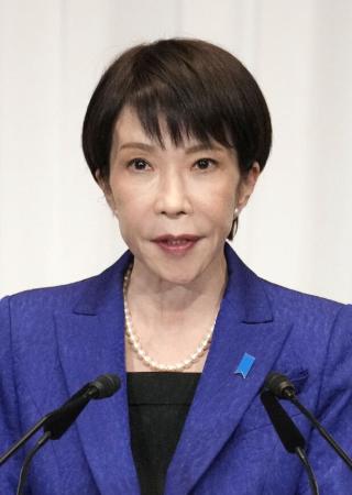 【自民党】高市首相「一日一生涯で働く」　衆院選受け、Xに投稿