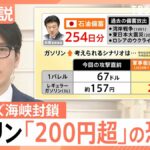 イラン、ホルムズ海峡封鎖宣言、原油価格1バレル200ドル主張、実現なら日本含む世界経済に深刻