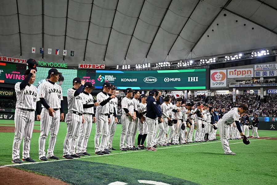 【WBC】「お辞儀、見た？」　WBC天覧試合、最敬礼していた侍選手吉田正尚に感銘の嵐　角度は45度「これぞ日本人」
