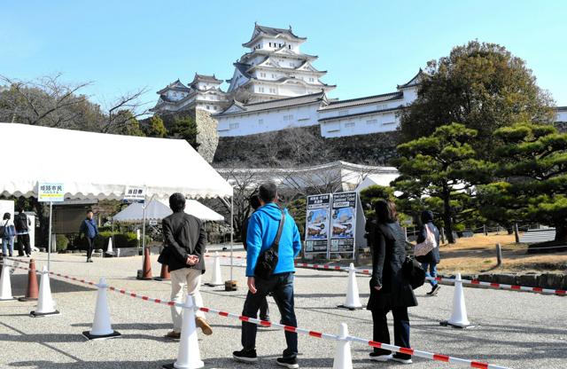 【姫路城で「二重価格」始まる】市外客は2500円、市民は1千円
