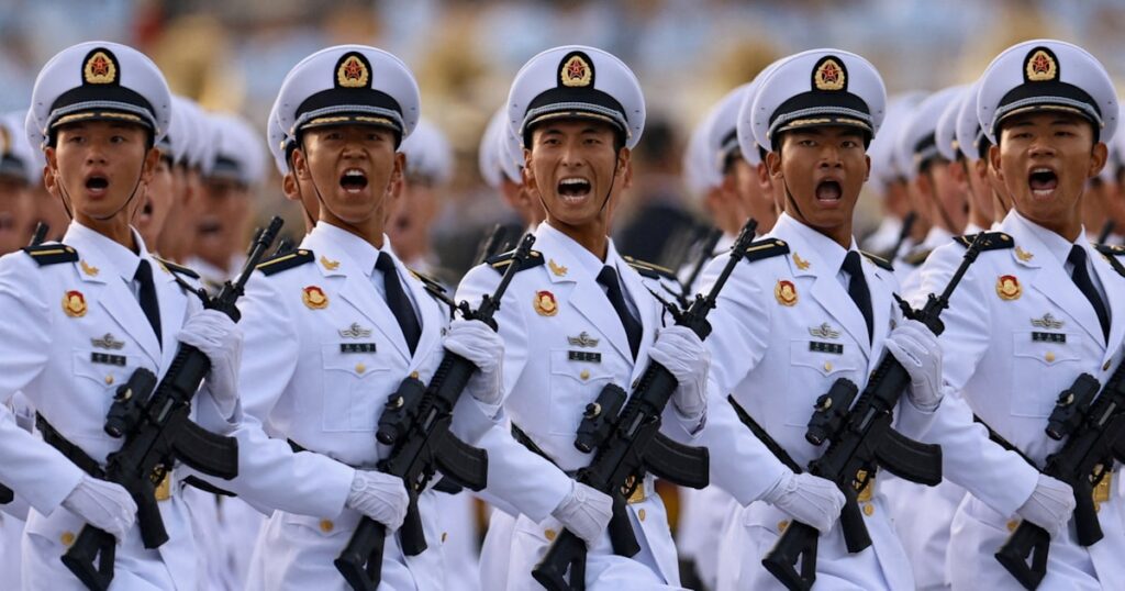 中国の国防費、26年は7%増の43兆4000億円　台湾統一にらむ