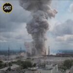 【ロシア】火薬肥料（硝酸製造）工場が爆発 火薬数百トン規模で史上4位の爆発 ロシア国内の火薬総量の10%が燃える
