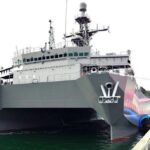 海自音響測定艦「びんご」引き渡し　三菱重工、潜水艦警戒へ呉に配備