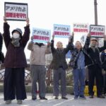 長崎で米に抗議「国際法守れ」　被爆者ら90人集会