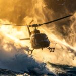 中国軍ヘリが豪軍ヘリに接近