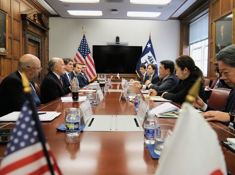 【経済】「日本は新関税引き上げ対象外に」　赤沢経産相が米商務長官に要請