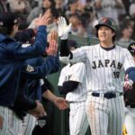 【ＷＢＣ】「大谷ワロタｗ」「小学生かｗ」大谷同点アーチ後→ベンチ帰ってきて連呼したワードにＳＮＳ沸騰「はい同点～！」「はい同点～！」