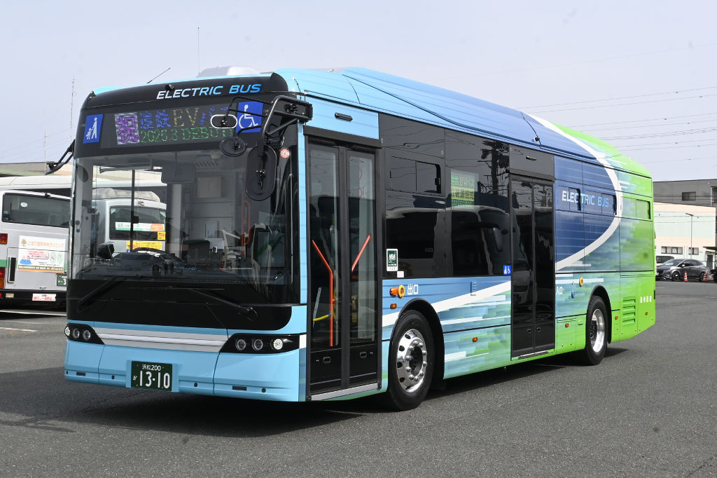 【静岡】遠州鉄道がEVバス運行開始へ　中国大手BYD製、静岡県内で初導入　2030年度にEV化率5％目標