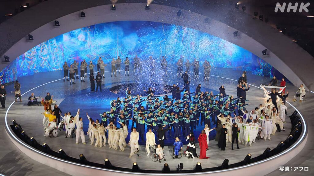 ミラノ・コルティナパラリンピック開幕　ロシア・ベラルーシの国旗使用に抗議し7カ国が開会式ボイコット　イランは安全確保できず不参加