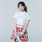 【芸能】影山優佳　リンゴ柄のミニスカで美脚披露　「ゴルフ界にも進出」「天才かな？」の声