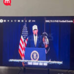 イラン国営テレビがハッキングされ、トランプ大統領の演説がペルシャ語字幕付きで放送されるw