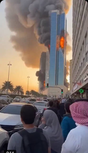 【速報】イランのミサイルが米軍高官用の高級タワーマンションに着弾　ハメネイのかたき