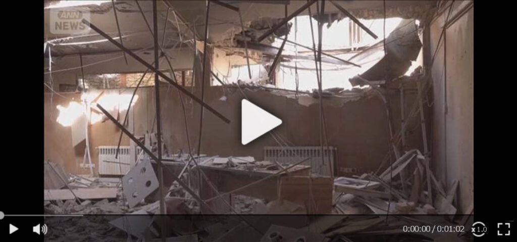 米国、NHKテヘラン支局長を爆撃