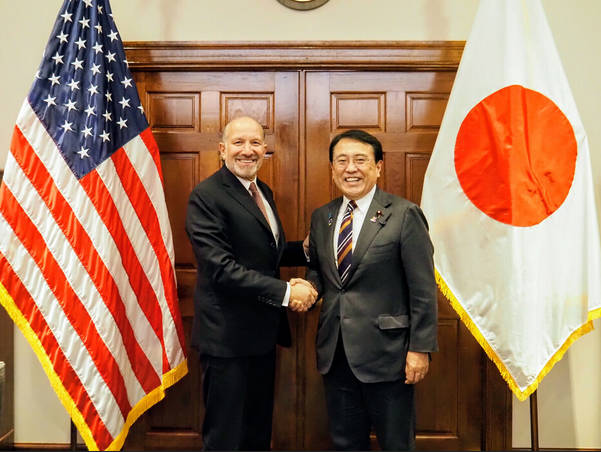 【国際】15％関税から日本除外を　米商務長官に要請　赤沢経産相