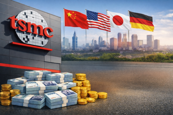 TSMC、日米中独から2年で政府補助金7500億円相当を取得　台湾メディア