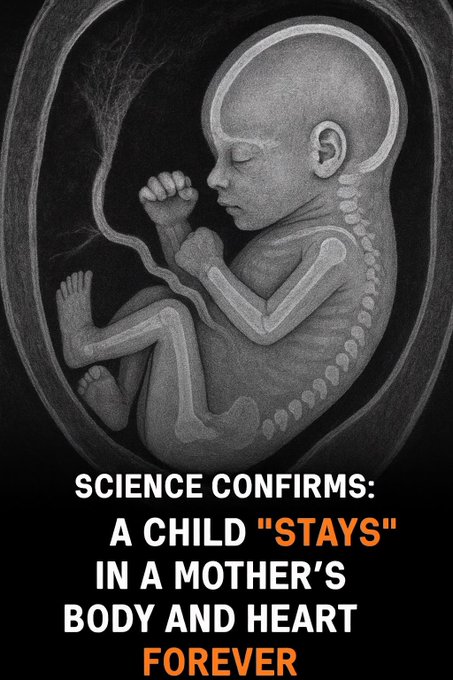 【研究】妊娠中の母親の体内に移動した「胎児の細胞」が、出産後も数十年にわたり母親の損傷した臓器を修復し続けるという衝撃的な事実が明らかになりました