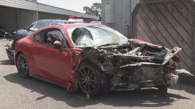 またトヨタ86の殺人車カ〇現る。制限速度を大幅超過か。直進で右折車に衝突の高井祐汰容疑者(21)