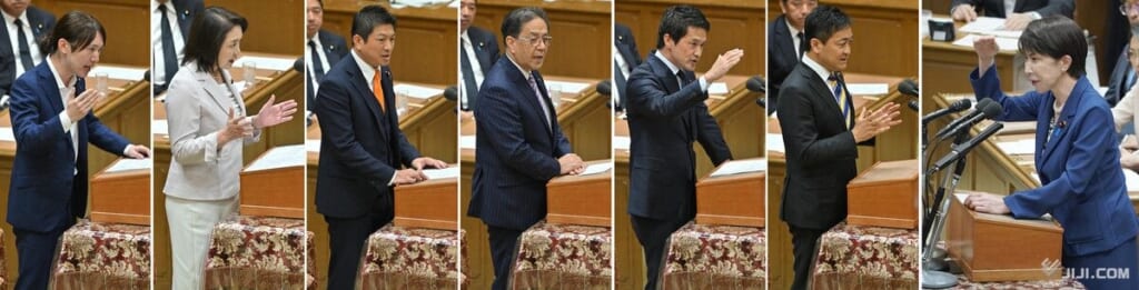 【党首討論】かみ合わず　高市首相かわす、野党不満