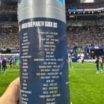 【W杯】イングランドGKピックフォード…キッカーの特徴が書かれたボトル持参 PK戦に備えたメモをアルゼンチン選手が発見