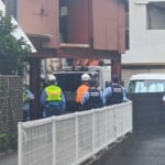 119番通報 "ごみ収集車の後ろから人がいるような音がする"