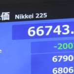 【経済】日経平均株価　一時2000円超の値下がり　AI・半導体関連中心に利益確定売り膨らむ