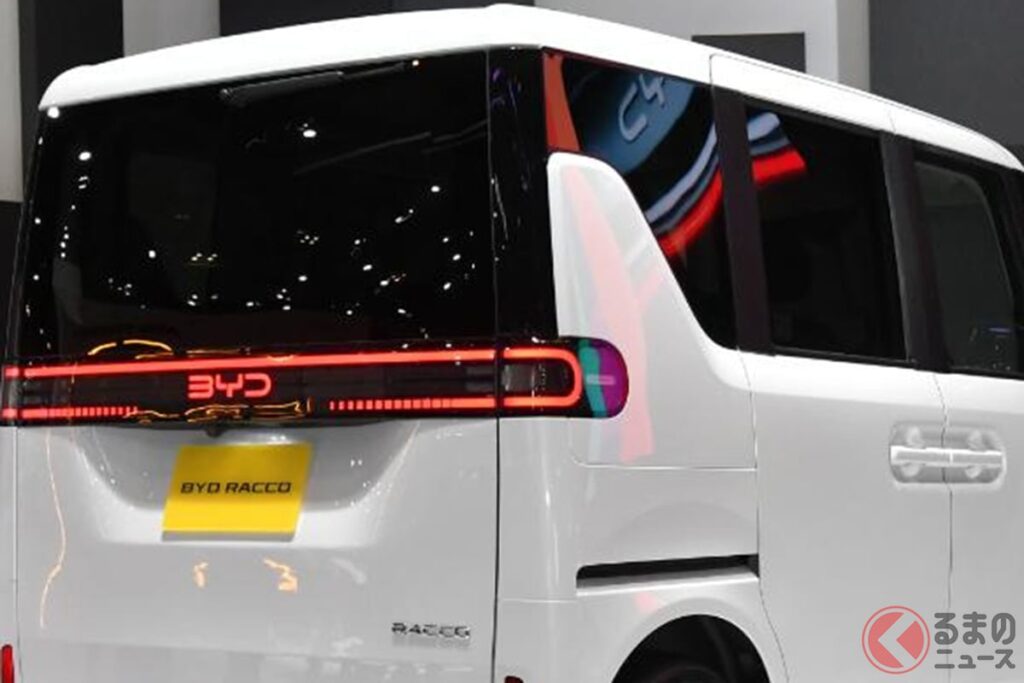 BYDの軽自動車。価格は200万円台前半。五〇どもはもう予約した？