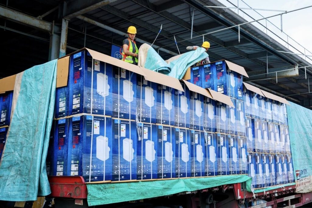 中国大手、フランスの注文を受けて3.5日で2万台のエアコンを製造し出荷完了。