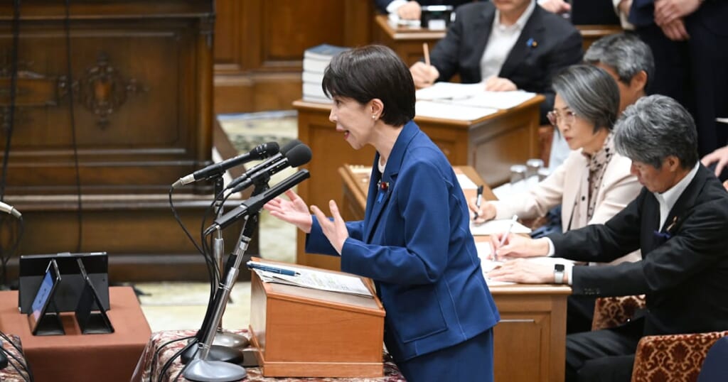 高市首相、金利上昇「骨太ショックが原因でない」　党首討論で見解