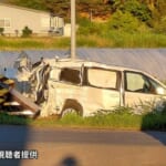 踏切で列車とレンタカーが衝突　レンタカーに乗っていた外国籍の5人がけがをして病院搬送　JR富良野線