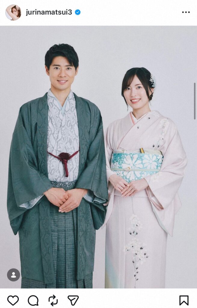 松井珠理奈　ボイメン辻本達規との結婚をインスタで報告　祝福の声に「感謝の気持ちでいっぱい」