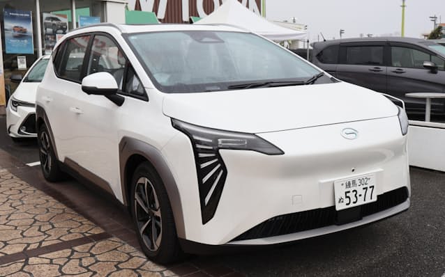 中国車大手の広州汽車、26年に日本に参入　販売2000台めざす