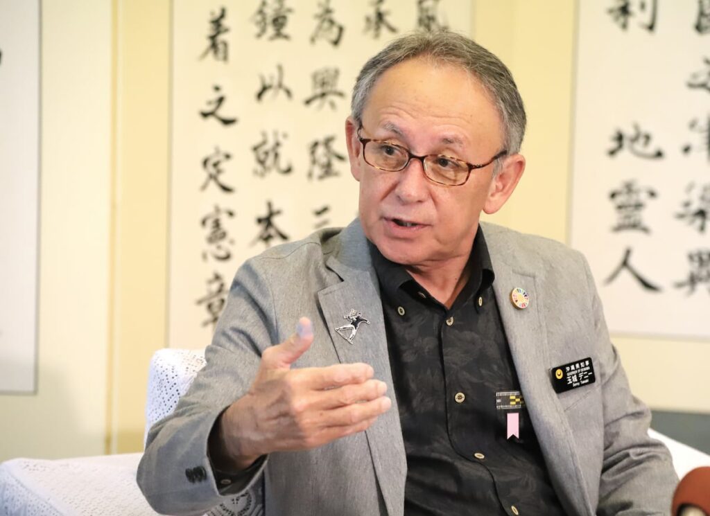 【沖縄】玉城デニー知事、3選出馬に意欲「鉄道実現まで辞められない」