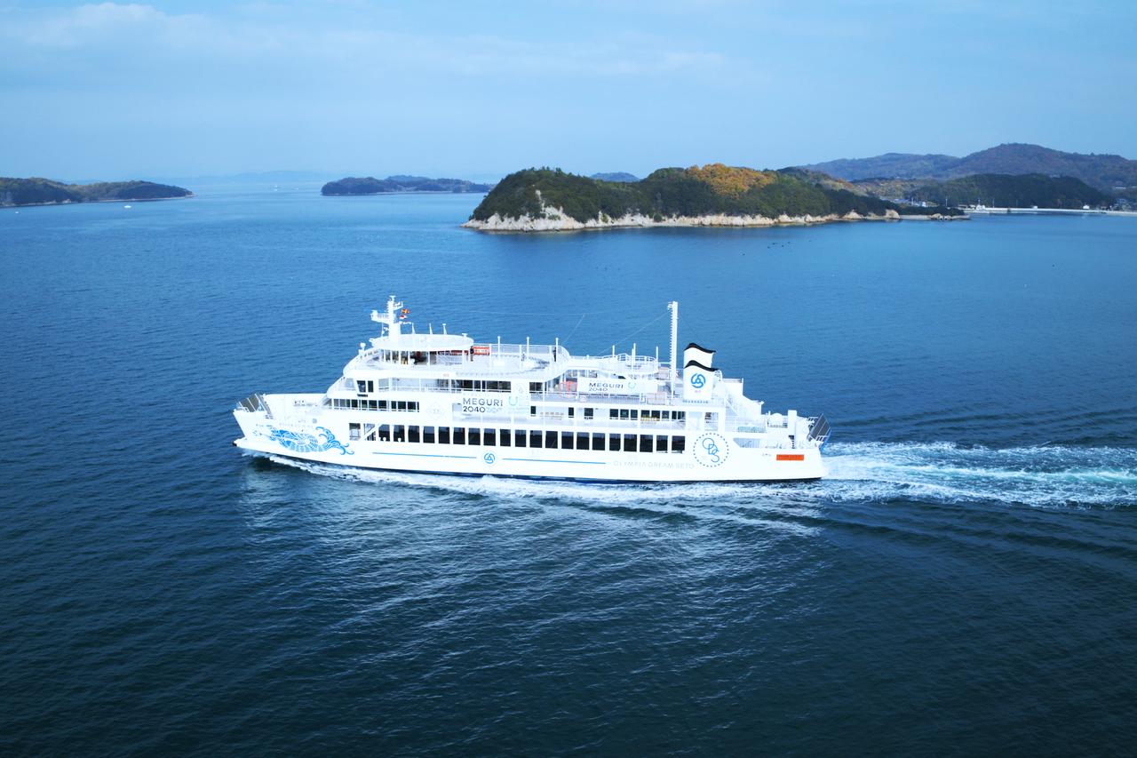 【世界初】瀬戸内海で自動運航船が商用運航開始へ。自動運転レベル4相当の旅客船で岡山～小豆島間を結ぶ定期船