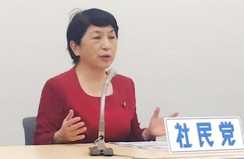 社民・福島氏「高市内閣は退陣を」核保有巡るオフレコ発言で　「国民は働いて×5、貧乏」