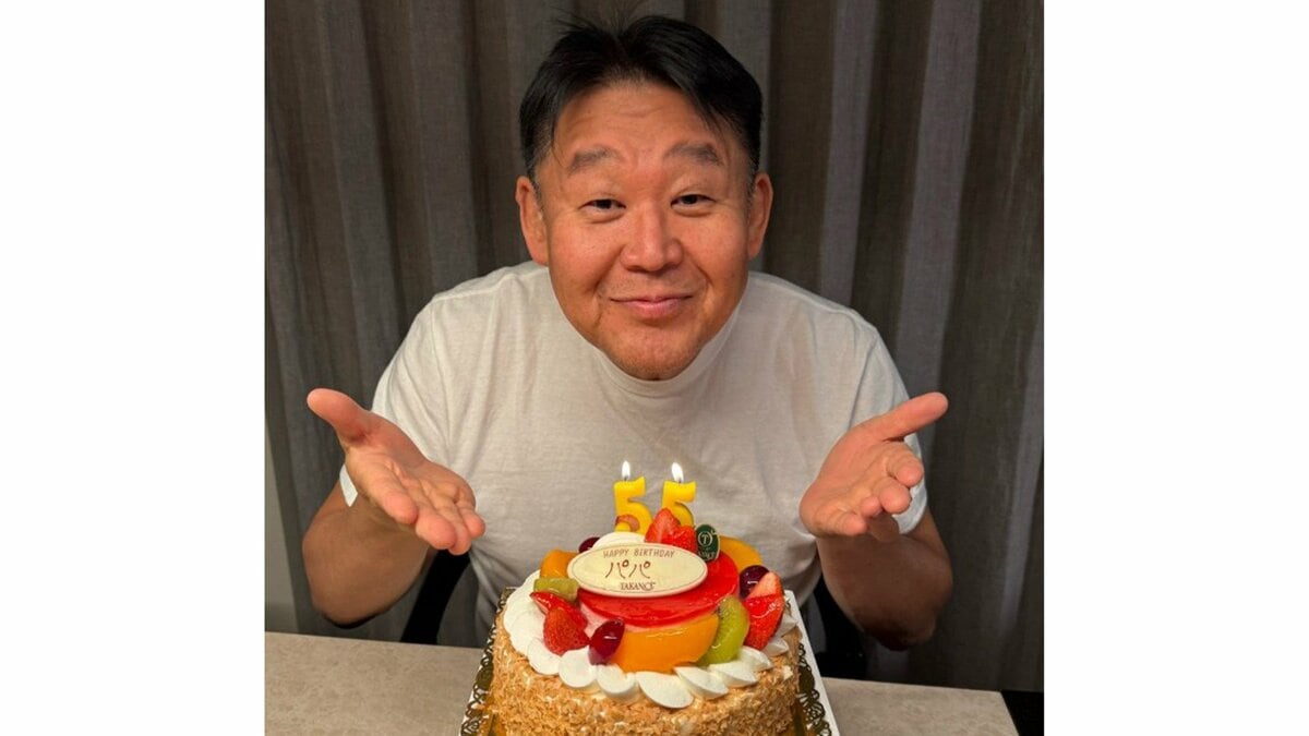 【花田虎上氏】　55歳の誕生日を報告