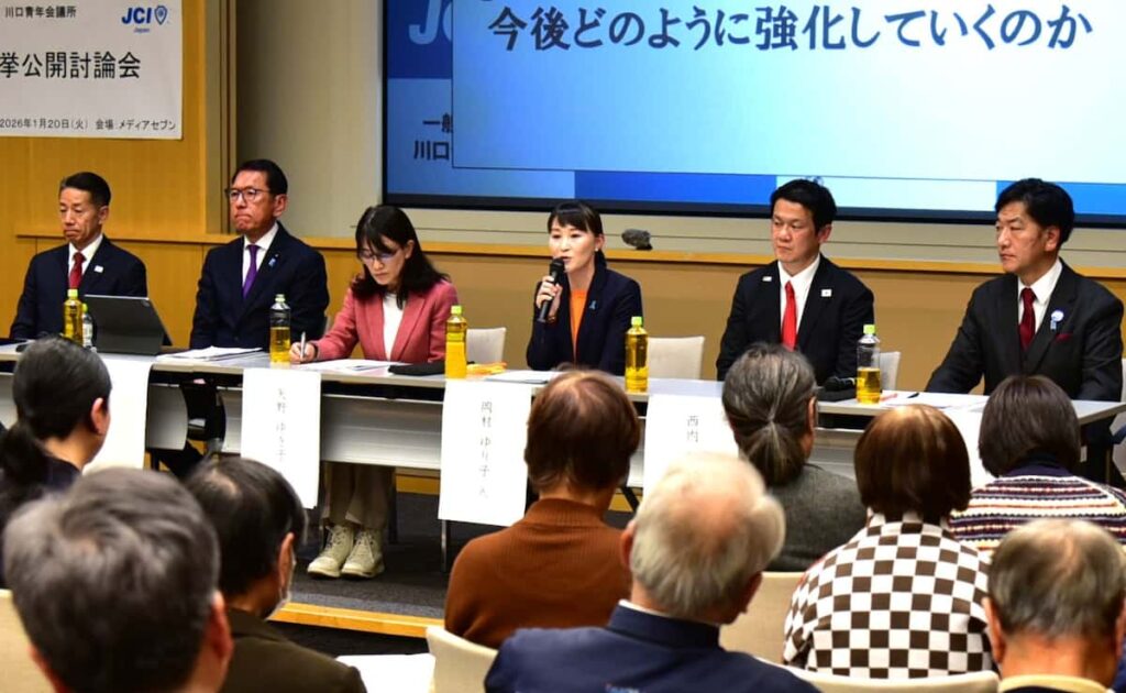 【移民】外国人問題「ルール厳格化」「共生不可能」川口市長選公開討論会に6氏　共産は「差別だ」