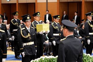 【殉職者慰霊祭】息子の死から8カ月、「心の整理がつかない」父の思い