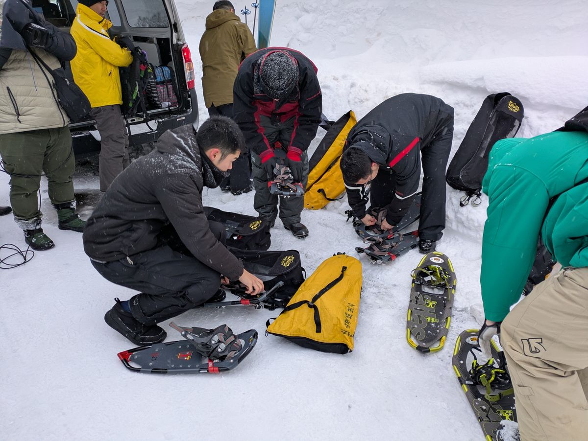 【青森】スノーモービルで入山し雪崩に巻き込まれたか　遭難は8人で「全員無事」と連絡とれる
