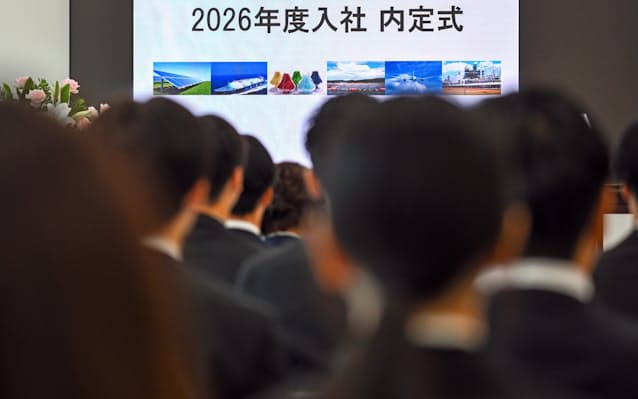 新卒争奪の過熱感一服　充足率95%、内々定の辞退減る