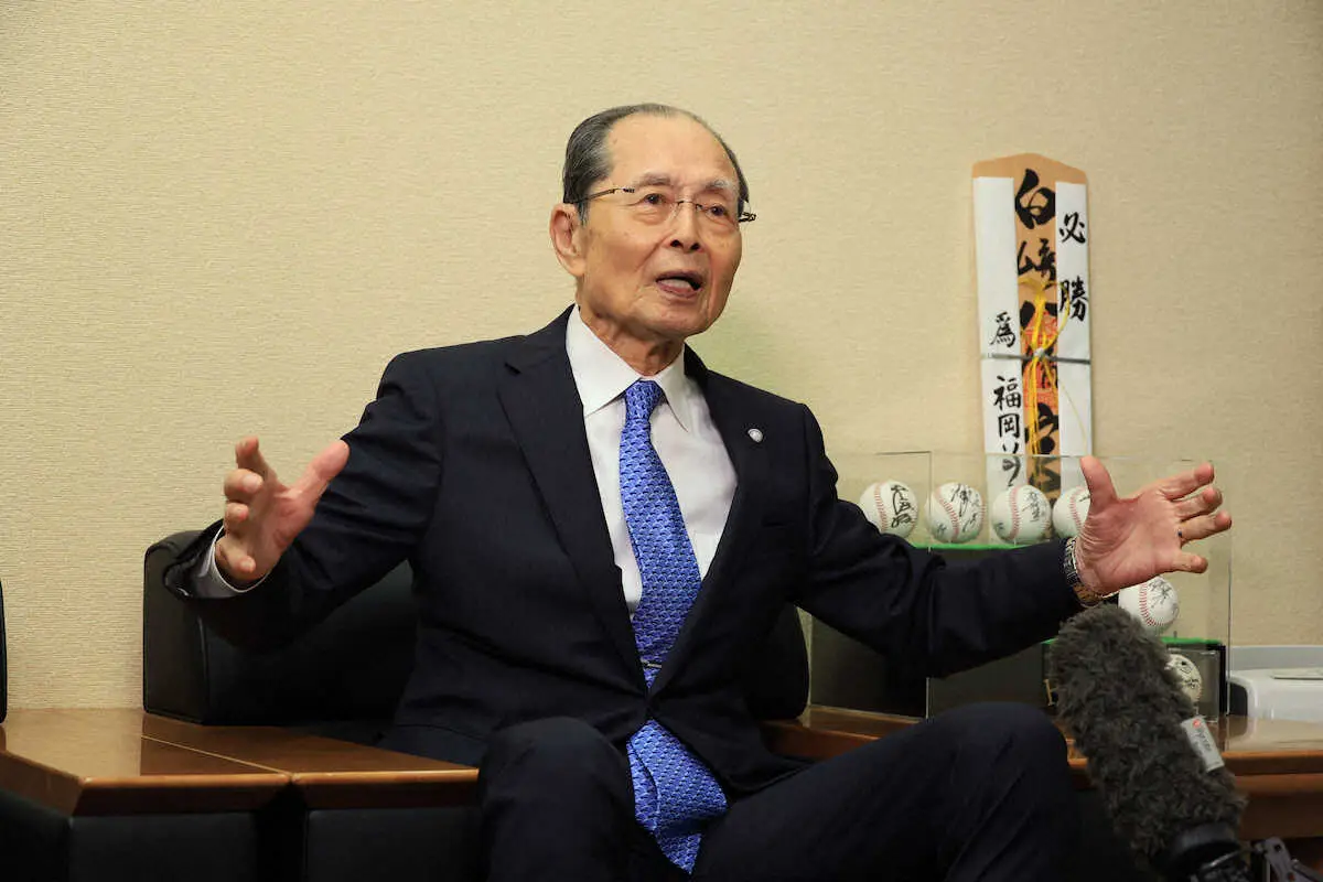 王貞治氏に文化勲章　球界からは長嶋さん以来「一緒に分かち合えたら良かった」　デザインのコシノジュンコ氏も