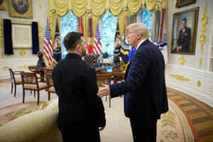 【ウクライナ情勢】トランプ氏、ウクライナに領土割譲要求　会談でゼレンスキー氏を罵倒