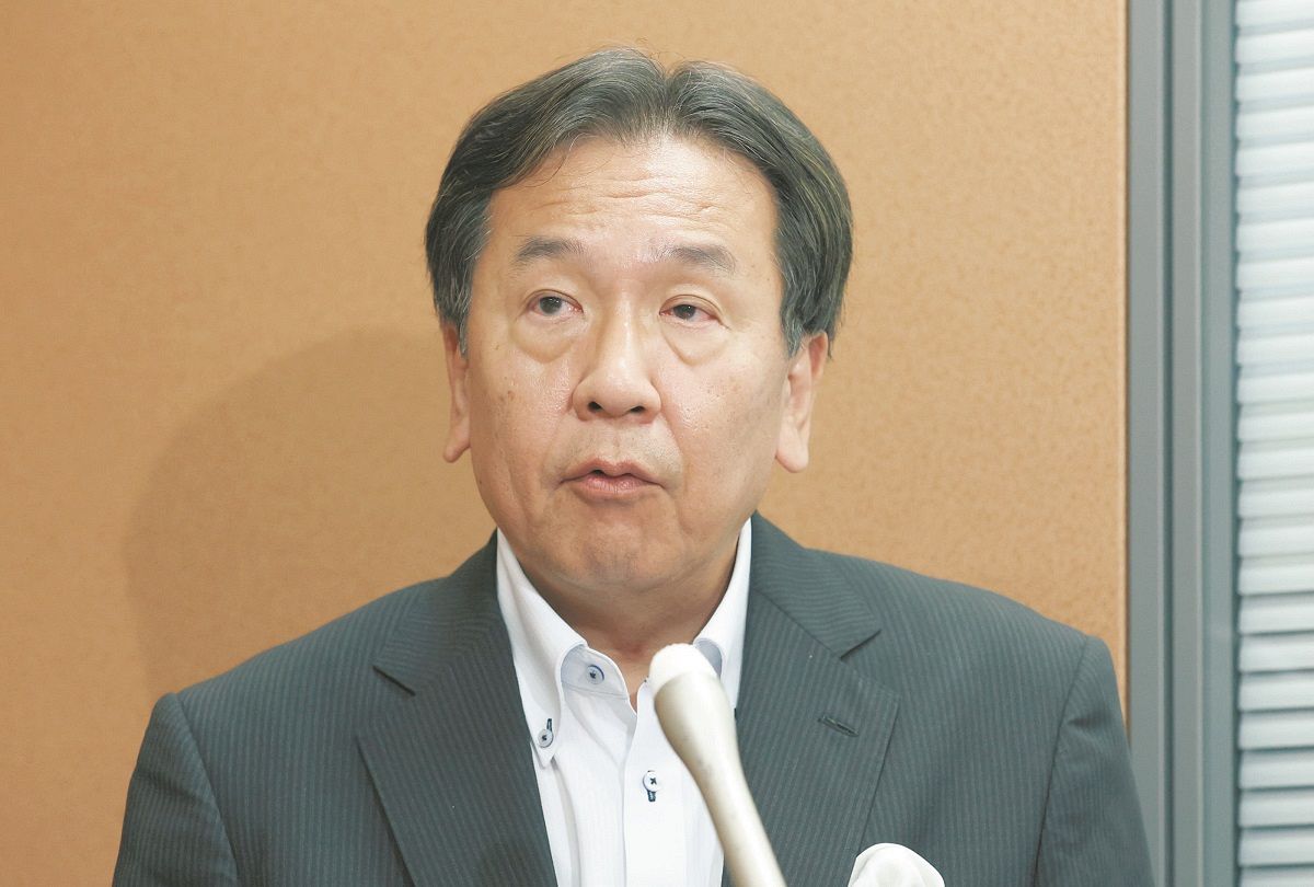 衆院予算委員長に枝野幸男氏の方針　立憲民主元代表　安住淳氏の後任に