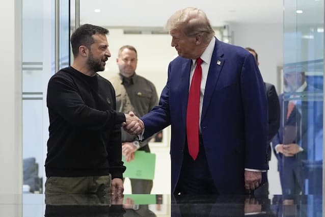 報道「トランプが領土割譲を迫る」トランプ「嘘だ！」ウクライナ「トランプに領土割譲を迫られた」