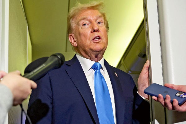 【国際】トランプ大統領、電話会談した高市首相は「とても友好的だった」…親近感抱いていることを強調