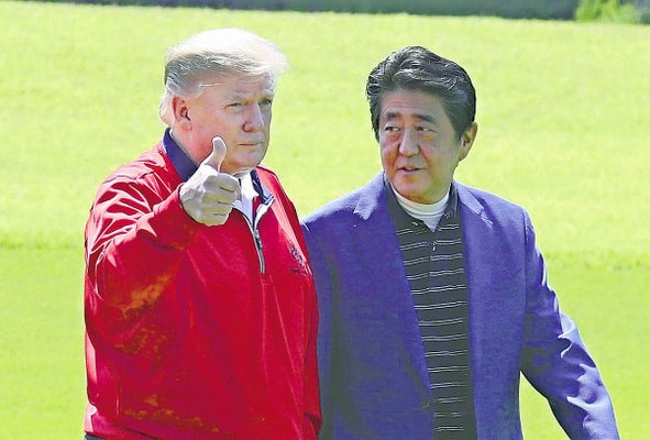 【日米首脳会談】「陰の主役」は安倍晋三元首相… “安倍氏が使っていたゴルフクラブ”のプレゼントなどで「後継者」印象づけ
