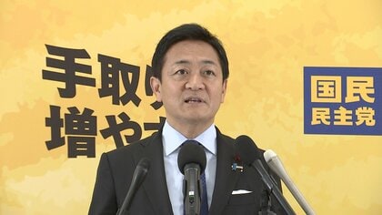 国民・玉木代表 支持率下落に「これまで実力以上に高く支持率が出過ぎたところもあった。ある意味、実力通りになった」